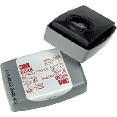 3M 6038 combination filter P3 R