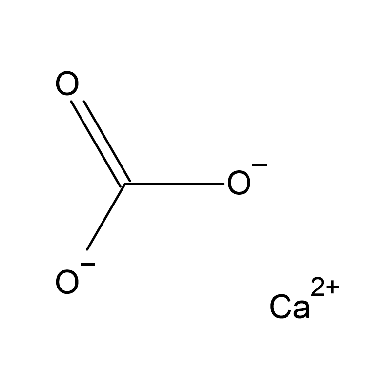 CaCO3 Calcium carbonate symbol