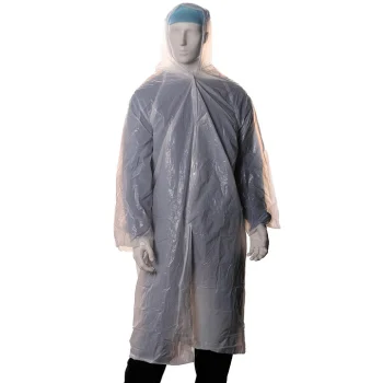 Visitor coat polyethylene 18 mu - Majestic