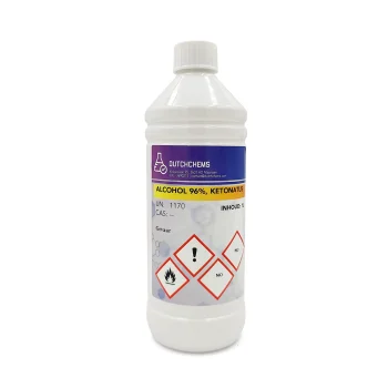 1 liter bottle with alcohol 96 percent