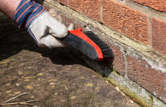 Removing cement residue from tiles