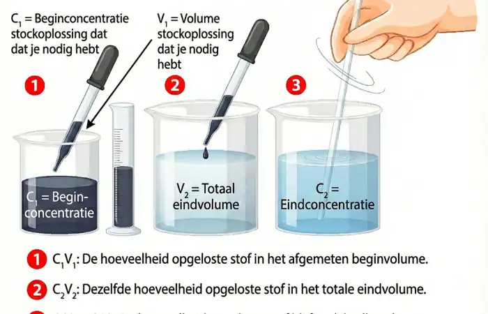 How to dilute a solution in chemistry (step-by-step explanation with examples)