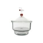 Vacuum desiccator, with glass lid and tap, Premium Line