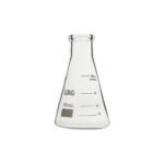 Erlenmeyer flask narrow neck, LBG - Image 2