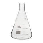Erlenmeyer flask narrow neck, LBG - Image 5