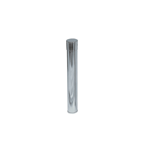 Aluminum vape pen cartridge, refillable and stylish for nicotine or cannabis e-liquids.