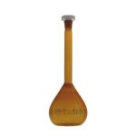Amber volumetric flask class A - Image 4