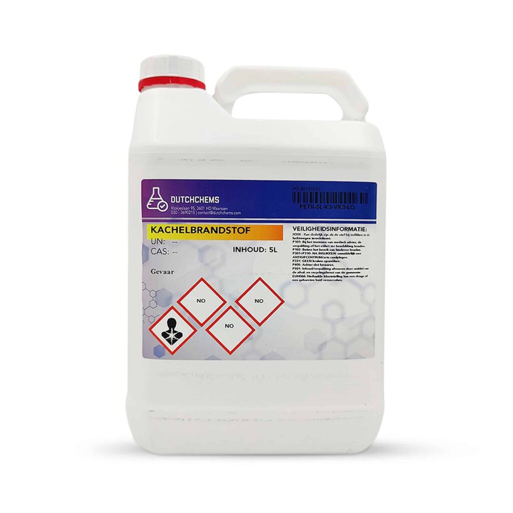 5L Jerrycan with heater fuel, low-odor petroleum