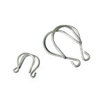 Steel clamp for grinding pieces