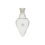 Ground glass pointed flask