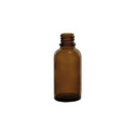 Amber-colored glass bottle DIN-18