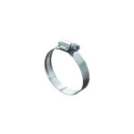 Hose clamp with threaded connection