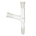 Adapter with two angled mouths
