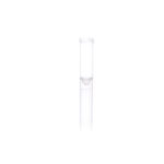 Double-bottomed sample transport tube