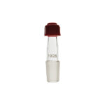Glass thermometer adapter